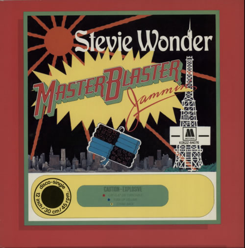 Stevie Wonder Master Blaster 12" vinyl single (12 inch record / Maxi-single) Dutch STW12MA616827