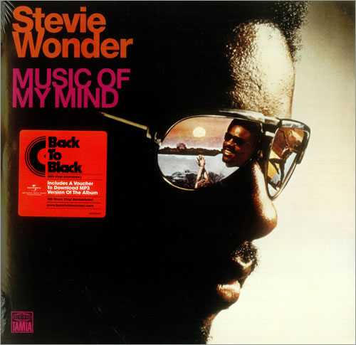 Stevie Wonder Music Of My Mind vinyl LP album (LP record) UK STWLPMU454671