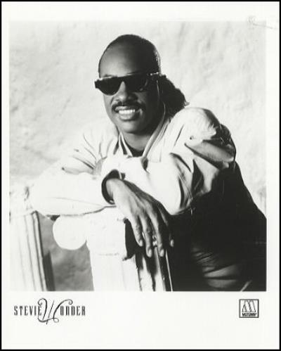 Stevie Wonder Publicity Photograph media press pack UK STWPPPU409916