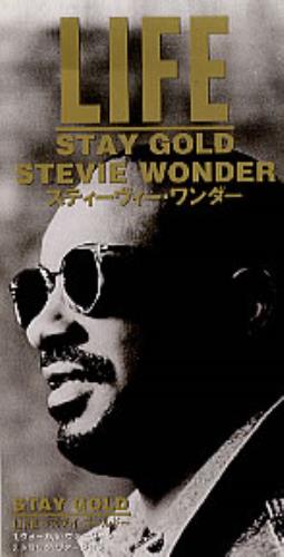 Stevie Wonder Stay Gold 3" CD single (CD3) Japanese STWC3ST112465