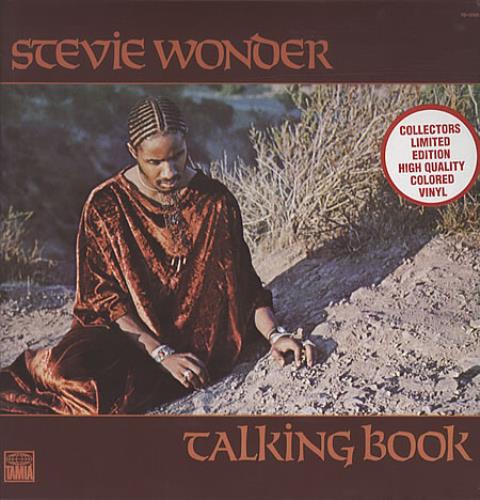 Stevie Wonder Talking Book vinyl LP album (LP record) US STWLPTA337457