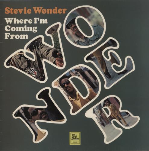 Stevie Wonder Where I'm Coming From - EX vinyl LP album (LP record) UK STWLPWH875344