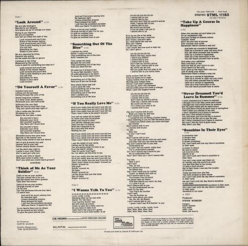 Stevie Wonder Where I'm Coming From - EX vinyl LP album (LP record) UK STWLPWH875344