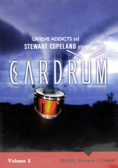 Stewart Copeland Eardrum Trailer Music Volume 1 - Middle Eastern/Urban CD album (CDLP) US STCCDEA549950