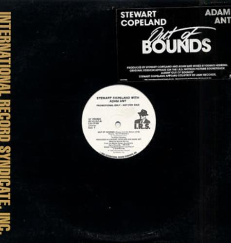 Stewart Copeland Out Of Bounds 12" vinyl single (12 inch record / Maxi-single) US STC12OU31999