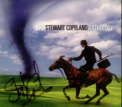 Stewart Copeland The Stewart Copeland Anothology - Autographed CD album (CDLP) US STCCDTH545891