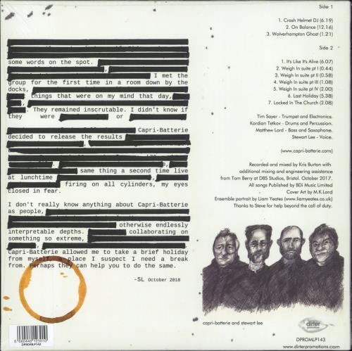 Stewart Lee Bristol Fashion - Sealed vinyl LP album (LP record) UK 4SELPBR793795