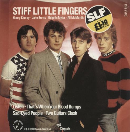 Stiff Little Fingers 1.10 Or Less 7" vinyl single (7 inch record / 45) UK SFI07OR265355