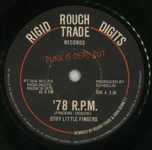 Stiff Little Fingers Alternative Ulster - 1st - VG 7" vinyl single (7 inch record / 45) UK SFI07AL871560