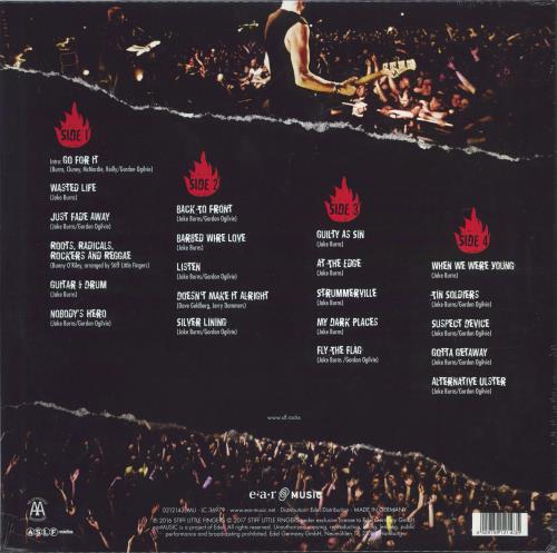 Stiff Little Fingers Best Served Loud - Live At Barrowland - Sealed 2-LP vinyl record set (Double LP Album) UK SFI2LBE774404