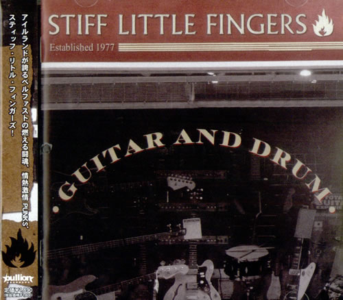Stiff Little Fingers Guitar And Drum CD album (CDLP) Taiwanese SFICDGU529907