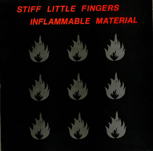 Stiff Little Fingers Inflammable Material vinyl LP album (LP record) French SFILPIN525629