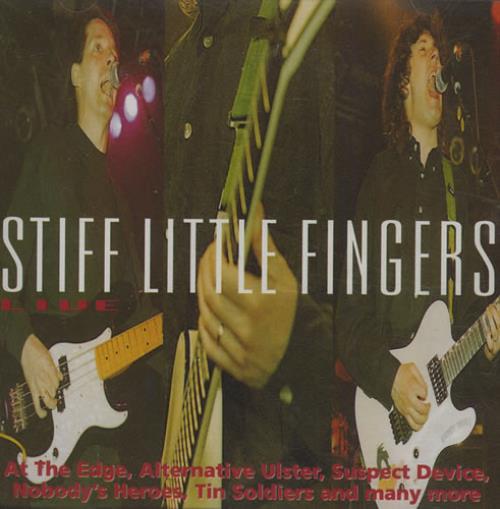 Stiff Little Fingers Live CD album (CDLP) UK SFICDLI430806
