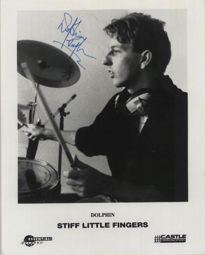 Stiff Little Fingers Set of Three Autographed Publicity Photographs photograph UK SFIPHSE668192