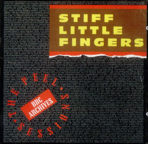 Stiff Little Fingers The Peel Sessions CD single (CD5 / 5") UK SFIC5TH529449