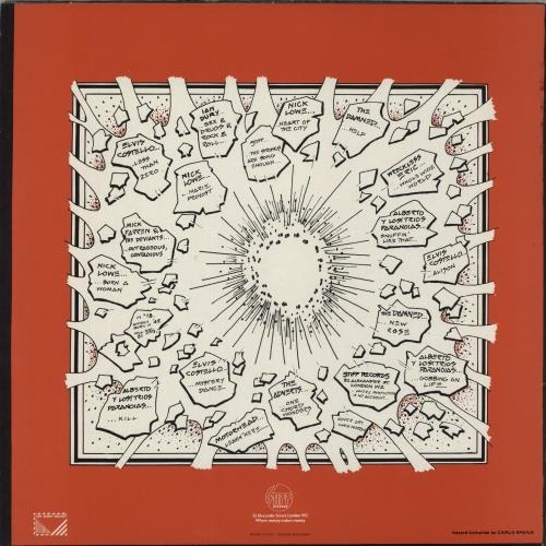 Stiff Records Heroes & Cowards vinyl LP album (LP record) Italian SX8LPHE439167