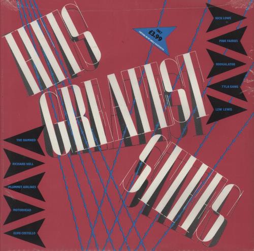 Stiff Records Hits Greatest Stiffs - Open Shrink vinyl LP album (LP record) UK SX8LPHI290842