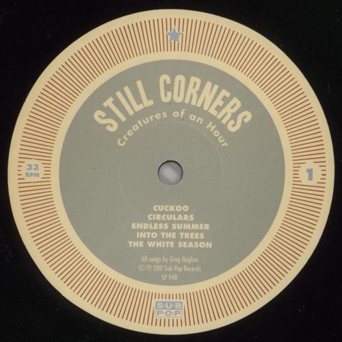 Still Corners Creatures Of An Hour vinyl LP album (LP record) UK 6U8LPCR872811