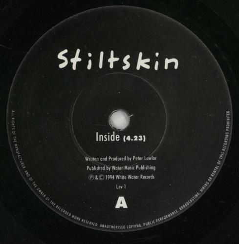 Stiltskin Inside 7" vinyl single (7 inch record / 45) UK ILT07IN675983