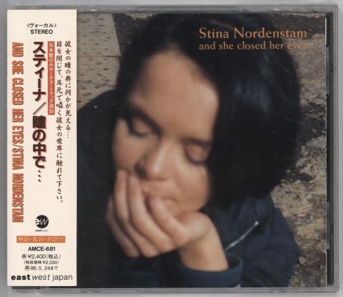 Stina Nordenstam And She Closed Her Eyes Japanese Promo CD album (CDLP ...