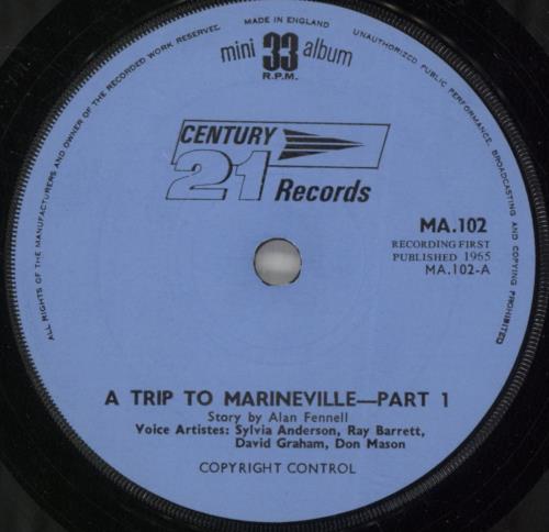Stingray A Trip To Marineville 7" vinyl single (7 inch record / 45) UK S~R07AT888707