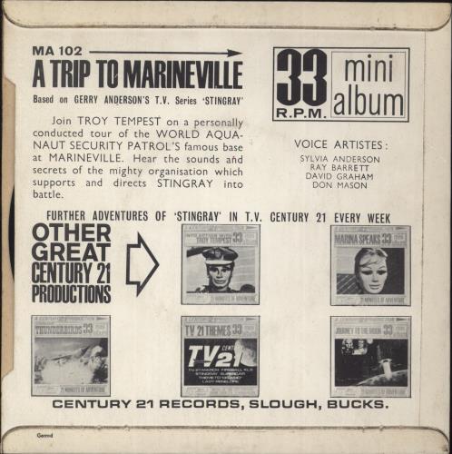 Stingray A Trip To Marineville 7" vinyl single (7 inch record / 45) UK S~R07AT888707