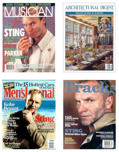 Sting 1985-2004 Magazine Set magazine US STIMAMA501379