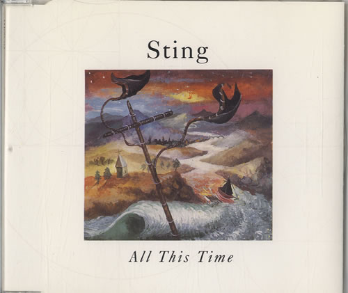 Sting All This Time CD single (CD5 / 5") UK STIC5AL38892