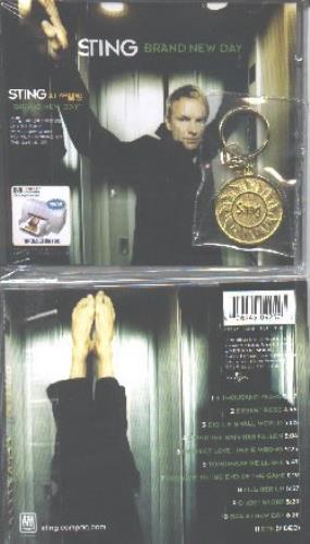 Sting Brand New Day + Keychain CD album (CDLP) Korean STICDBR145964
