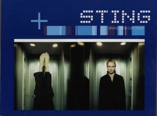 Sting Brand New Day Tour tour programme UK STITRBR595729