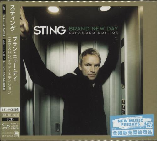 Sting Brand New Day: Expanded Edition - SHM-CD + Postcard SHM CD Japanese STIHMBR870839