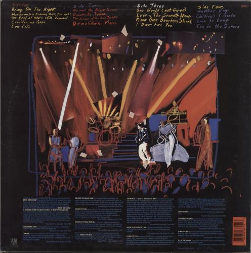 Sting Bring On The Night - VG Sleeve 2-LP vinyl record set (Double LP Album) UK STI2LBR867697