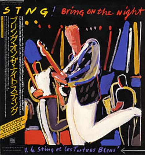 Sting Bring On The Night 2-LP vinyl record set (Double LP Album) Japanese STI2LBR283736