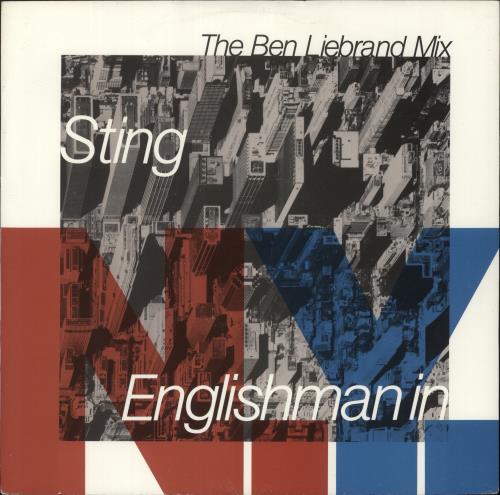 Sting Englishman In N.Y. 12" vinyl single (12 inch record / Maxi-single) UK STI12EN887742