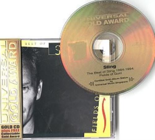 Sting Fields Of Gold CD album (CDLP) Singapore STICDFI152217