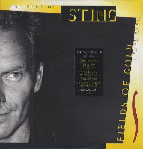 Sting Fields Of Gold 2-LP vinyl record set (Double LP Album) UK STI2LFI273747