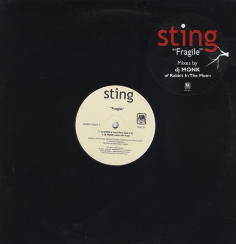 Sting Fragile 12" vinyl single (12 inch record / Maxi-single) US STI12FR213788
