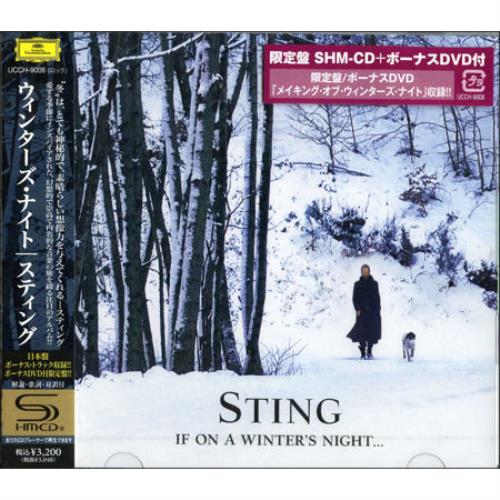 Sting If On A Winter's Night 2-disc CD/DVD set Japanese STI2DIF482737