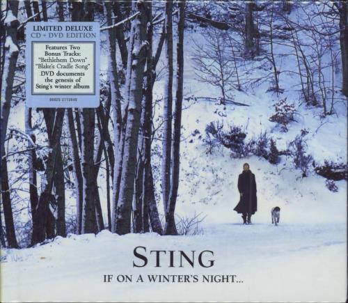 Sting If On A Winter's Night 2-disc CD/DVD set UK STI2DIF488183