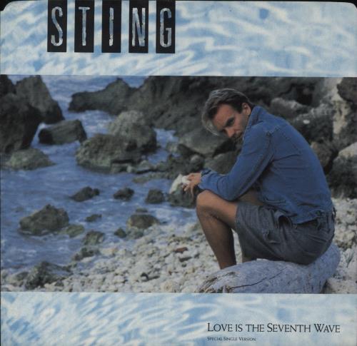 Sting Love Is The Seventh Wave 7" vinyl single (7 inch record / 45) Canadian STI07LO621049