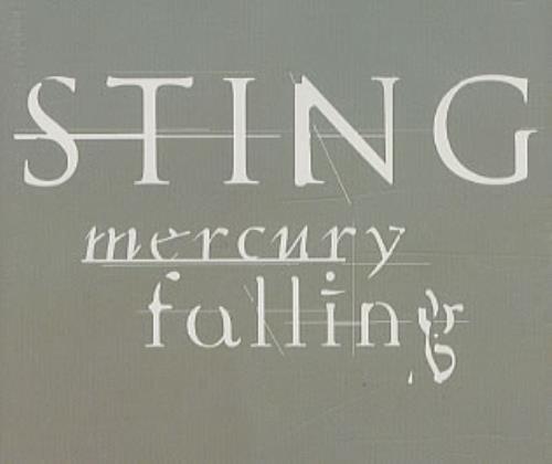 Sting Mercury Falling CD album (CDLP) Canadian STICDME319383