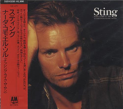 Sting Nada Como El Sol CD single (CD5 / 5") Japanese STIC5NA157396