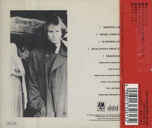 Sting Nada Como El Sol CD single (CD5 / 5") Japanese STIC5NA157396