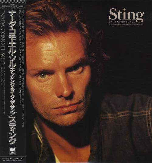 Sting Nada Como El Sol vinyl LP album (LP record) Japanese STILPNA431749