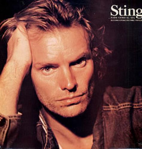 Sting Nada Como El Sol vinyl LP album (LP record) Mexican STILPNA54806