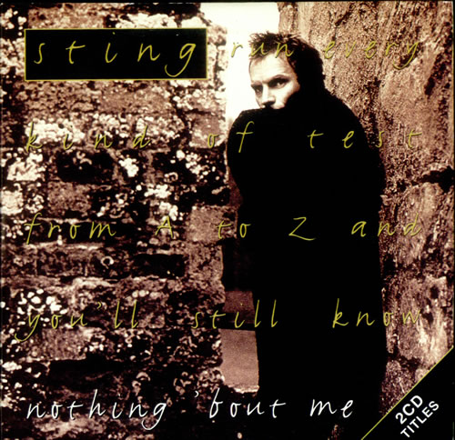 Sting Nothin' Bout Me CD single (CD5 / 5") French STIC5NO153749
