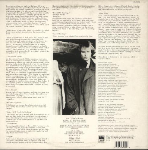 Sting Nothing Like The Sun - Hype-sticker - EX 2-LP vinyl record set (Double LP Album) UK STI2LNO265761