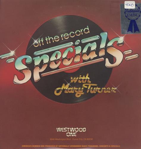 Sting Off The Record Special 2-LP vinyl record set (Double LP Album) US STI2LOF95776