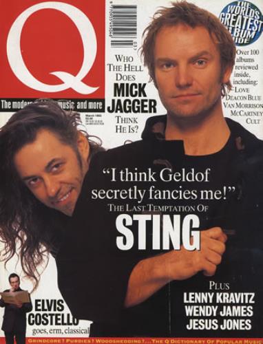 Sting Q Magazine magazine UK STIMAQM374803