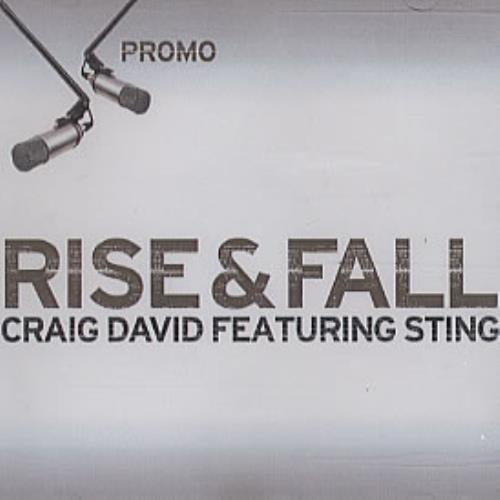 Sting Rise & Fall CD-R acetate Australian STICRRI310546